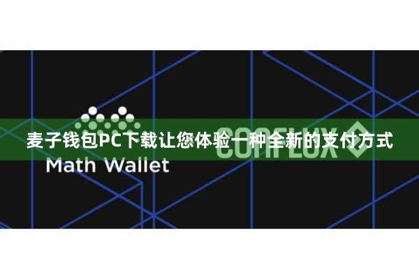 麦子钱包PC下载让您体验一种全新的支付方式
