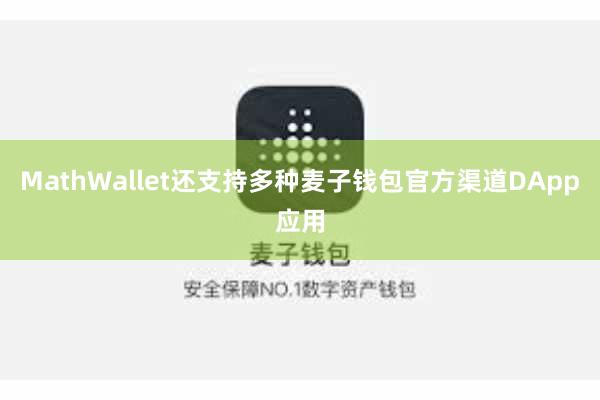 MathWallet还支持多种麦子钱包官方渠道DApp应用